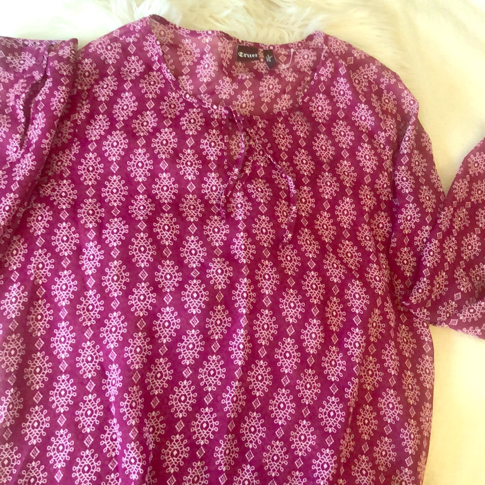 Purple blouse by Cruel